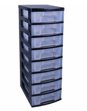 Really Useful Box 8 x 7 Litre Drawer Tower with Compartments