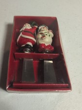 Christmas Cheese Spreaders - 5" Santa Claus Snowman Spreader