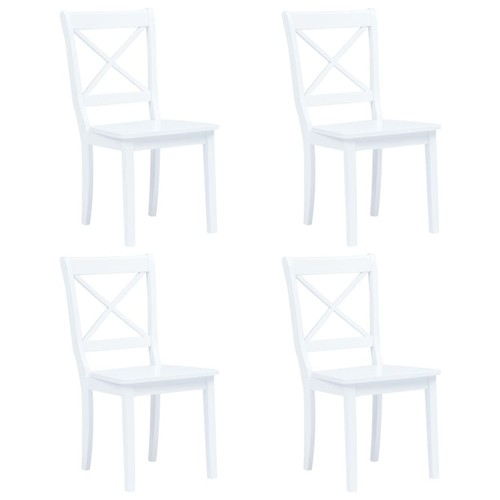 Sillas de Comedor Asientos de Cocina Salón Hogar Madera Maciza de Caucho vidaXL - Imagen 3 de 45