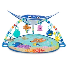 Bright Starts Disney Baby Finding Nemo Mr. Ray Ocean Lights  Music Gym, Ages