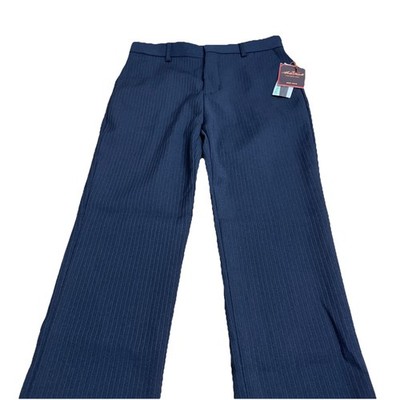Boys NWT Alberto Danelli Size 14 (28/26) Dress Pants Skinny Flat Front Designer