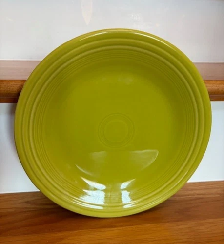 Fiesta Ware 10.5” Dinner Plate Lemongrass Homer Laughlin Green Fiestaware