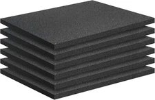 Polyethylene Foam Pads for Packing Foam Sheets Black Cuttable High Density Cushi