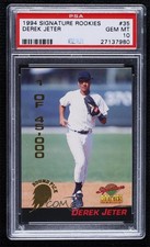 1994 Signature Rookies /45000 Derek Jeter #35 PSA 10 GEM MT HOF 04b0