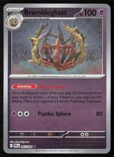 Brambleghast #47/94 (Reverse Holo) (NM) ME02: Phantasmal Flames PFL Pokemon