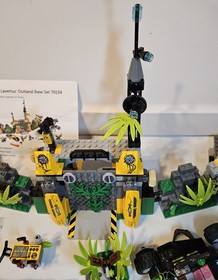 LEGO LEGENDS OF CHIMA: Lavertus' Outland Base (70134) 99.99% Complete.  READ ...
