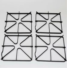 4 PAK of Gas Range Burner Grates For GE WB31K6 Smaller Bumper Than Original