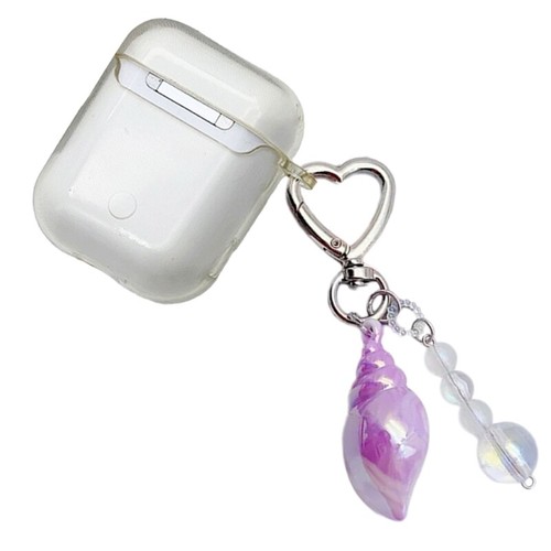Unique Bead Conch Keychain Pendant Decorative Keyring for Bag Purse and Backpack - Picture 6 of 12