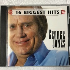 George Jones Biggest Hits CD Country 1970s-1990s Compilation