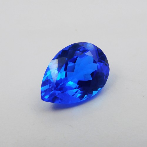 CERTIFIED 9.50 Ct Natural Blue Tanzanite Excellent Pear Cut Loose Gemstones