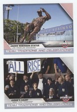 2020 Topps Opening Day TEAM TRADITIONS AND CELEBRATIONS Set (10) JUDGE/ MAYS+
