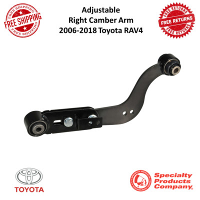 SPC Performance Adjustable Right Camber Arm Fits 2006-2018 Toyota RAV4 #67810