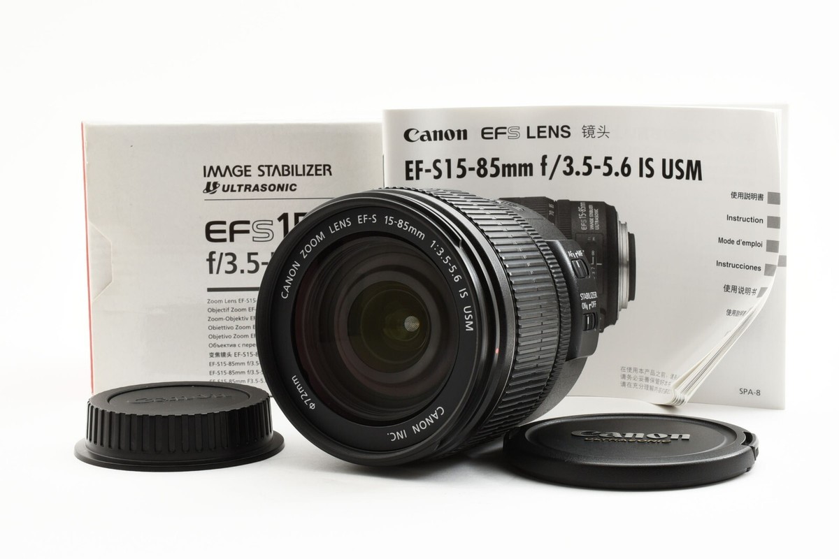 Canon EF-S 15-85mm F/3.5-5.6 IS USM Zoom Lens From Japan Canon EF-S 15-85mm F/3.5-5.6 IS USM Zoom Lens From Japan