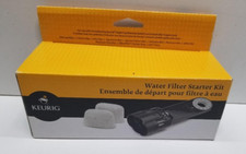 Genuine Keurig Water Filter Starter Kit w/2 Charcoal Replacement Filter OEM, New