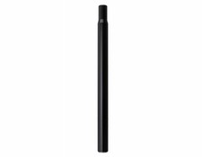 ABSOLUTE 26.4 OUTER DIAMETER BICYCLE ALLOY SEATPOST PILAR 350MM LONG IN BLACK.