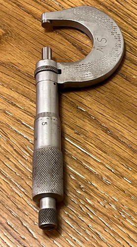 Posten (3) Mikrometer Starrett Tools 436-2, 440-A, 230 gebraucht ohne Kartons - Bild 9 von 13