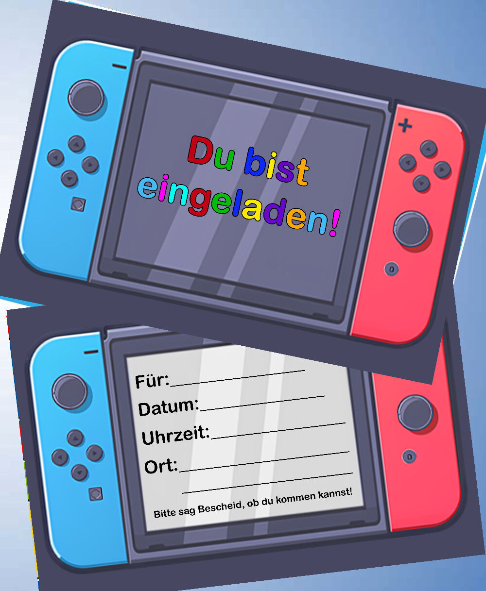 12 Einladungskarten & 12 Umschläge für Geburtstag Pokemon  ( 116 ) - Image 44