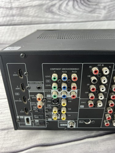 Denon Home Theater Receiver AVR-790 7.1-Channel Multi-Zone 1080p HDMI No Remote - Picture 11 of 14