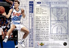 1994-95 Upper Deck Collectors Choice Blueprint Silver Signature Mark Price #376