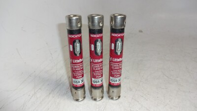 Lot Of 3 Littelfuse IDSR 30 Time-Delay Dual-Element Fuses 600V AC/DC 30A NEW