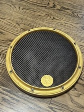 Xymox Practice Snare Drum Pad 12 Inch Gold Ca...