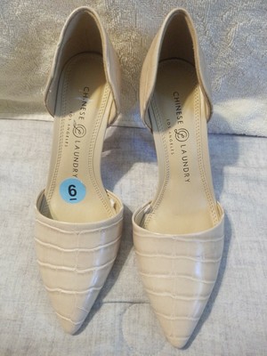 chinese laundry tan heels