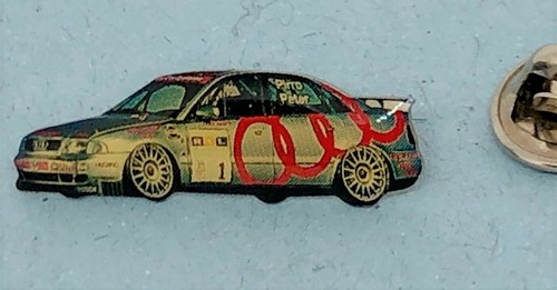 Audi Pin A4 B5 silbern rot Pirro Motorsport - Maße 30x9mm