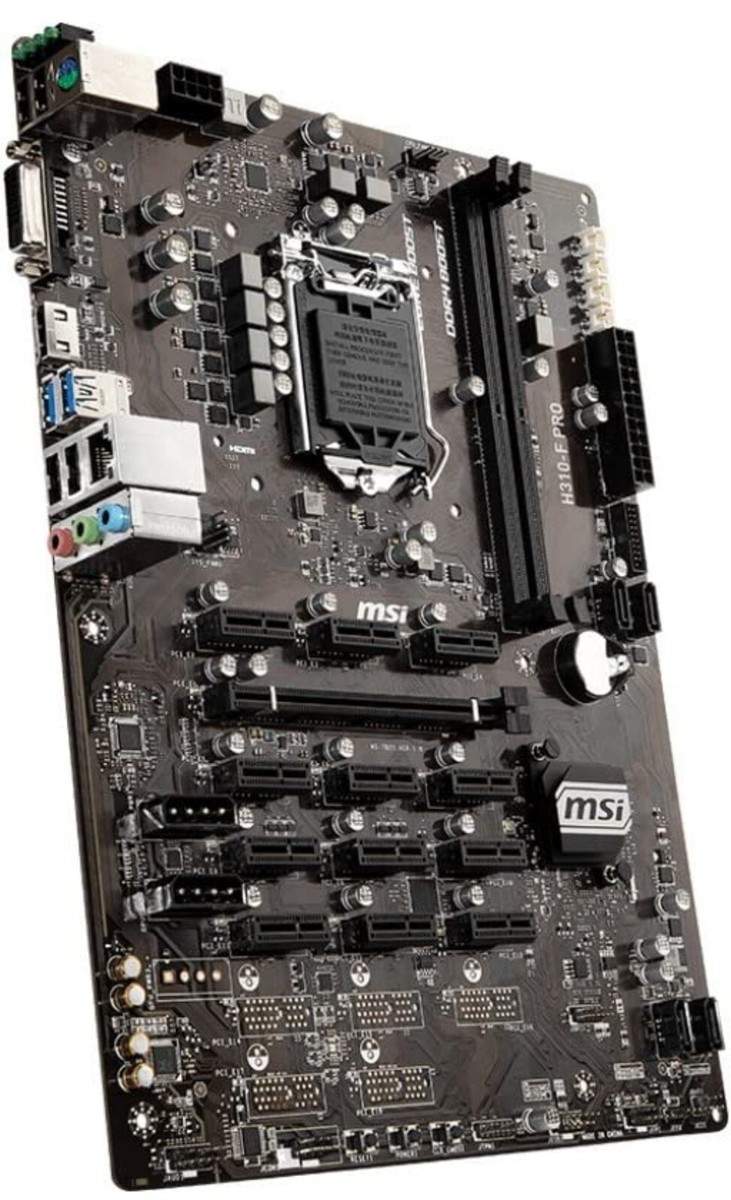 MSI H310-F PRO LGA1151 USB ATX Mining