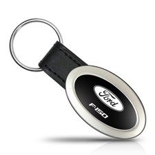 Ford F-150 Black Oval Style Metal Key Chain Key Fob Official Licensed Ford F-150 Black Oval Style Metal Key Chain Key Fob Official Licensed