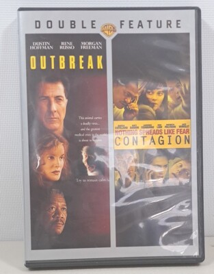 Outbreak / Contagion [Double Feature] DVD, 2 Disc And Case