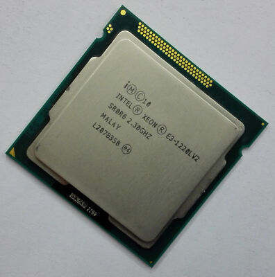 CPU Intel Xeon E3-1220L V2 GEN8 SR0R6 LGA 1155 2,3 GHZ Processore CPU E3-1220LV2