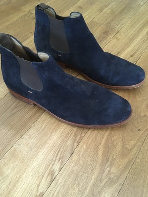russell and bromley suede chelsea boots