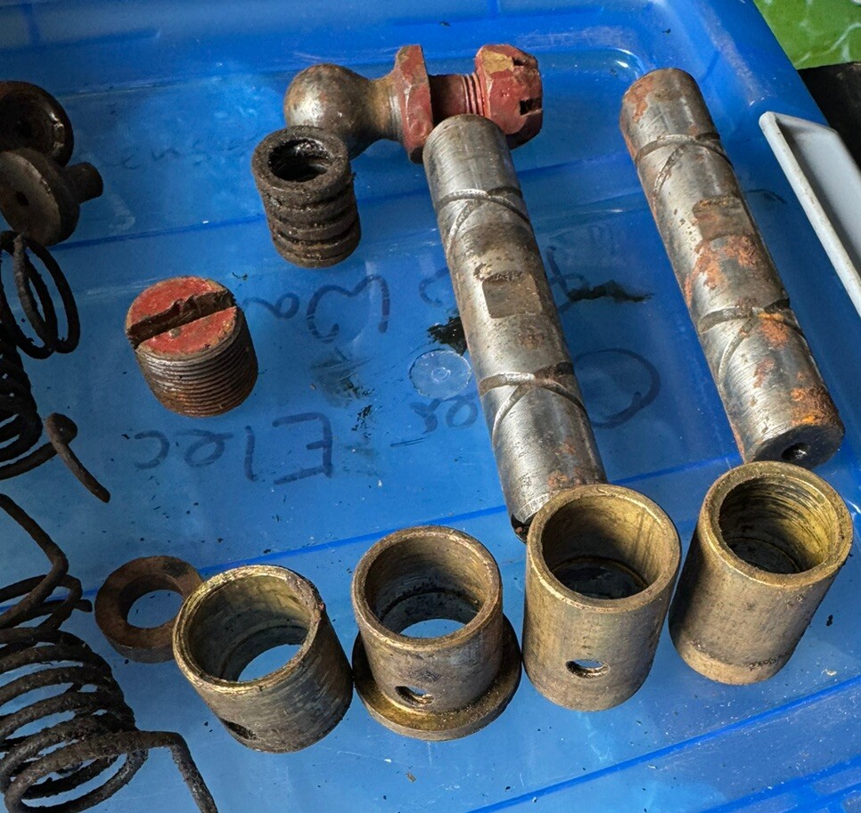 Pre War Bullnose Morris King Pin & Ball Joint Parts, Vintage Cowley