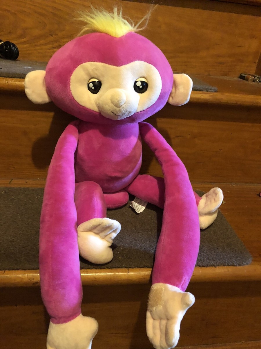 Talking Fingerlings Fingerling Hug Monkey BELLA PINK FINGERLING