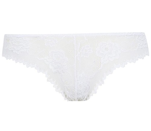 LADIES GEORGE AT ASDA WHITE LACE NO VPL 