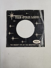 45 RPM 7" RECORD SLEEVES CO. SLEEVE 1 PACK SEE PHOTOS - The Star Line SLV114