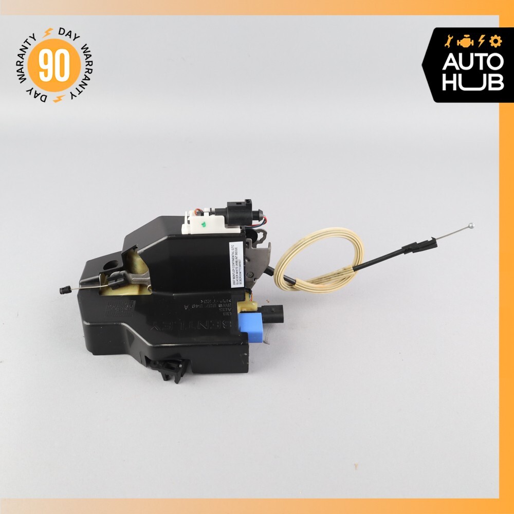03-11 Bentley Continental GTC GT Left Side Door Lock Latch 3W8837349A OEM 60k