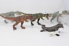 Rare Lot 4x 12" Tyrannosaurus Rex T-Rex Figure Moving Jaw Dinosaur Toy  Komodo
