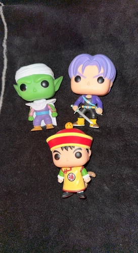 Funko POP Dragonball Z Trunks #107 DBZ Loose Vinyl Figure W/ Gohan And Piccola