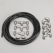 QUICK CONNECT BOOST CONTROL AIR FITTING KIT TURBO SUPERCHARGER SOLENOID 1/8 US