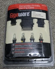 Gigaware Composite Universal S Video Gaming Cable 2601434 New In Packaging