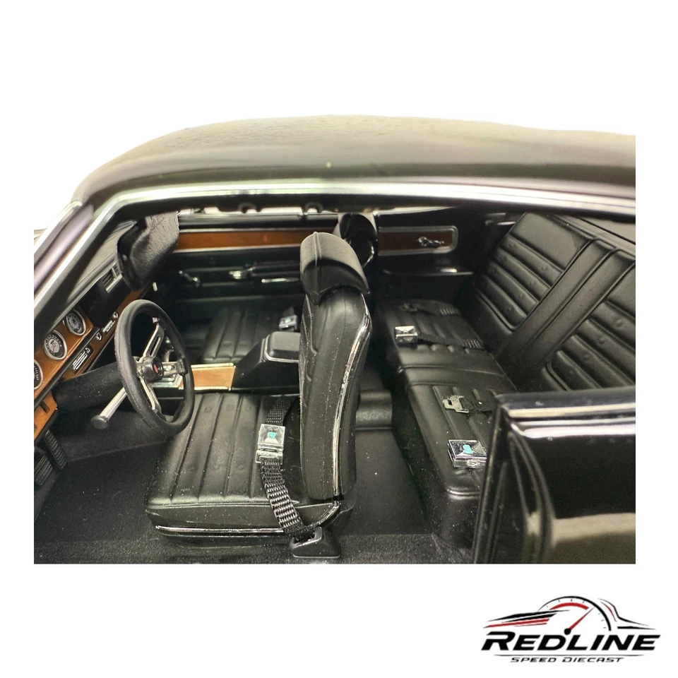 🇺🇸🇺🇸Exact Detail 1971 Oldsmobile 4-4-2 W30 Black 1:18 C3🇺🇸🇺🇸 - Image 4 of 4