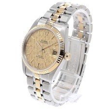 Tudor Prince Date 74033 34mm SS Gold Dial Automatic Date Watch C7460