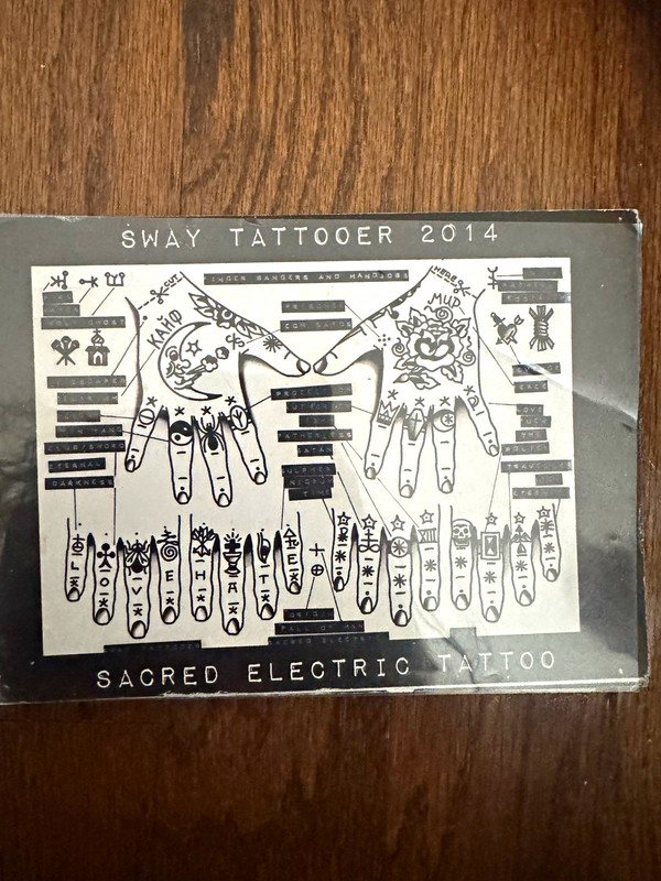 Sacred Electric Tattoo Sway Tattooer 2014 Tattoo Flash book