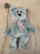 TY Beanie Babies Eggs II The Bear 2001 Bean Bag Stuffed Animal Plush Toy