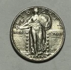 1930 S STANDING LIBERTY QUARTER  XF-AU