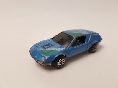 Alpine A310 vintage blue diecast Summer toy 1/64 scale