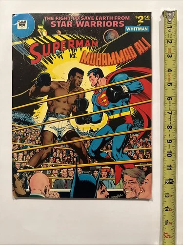 1978 Original Vintage Superman vs Muhammad Ali DC Collectors Edition V7 # C-56
