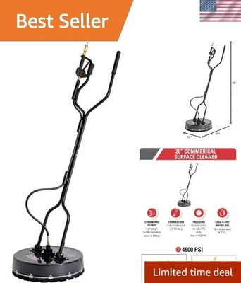 #ad Universal 20 Inch Surface Cleaner for Pressure Washers Ideal for Large Areas $817.92