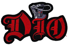 DIO HOLY DIVER LOGO EMBROIDERED PATCH